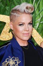 PINK at British Fashion Awards 2017 in London 12/04/2017
