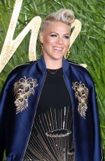 PINK at British Fashion Awards 2017 in London 12/04/2017