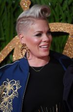 PINK at British Fashion Awards 2017 in London 12/04/2017