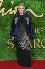 PINK at British Fashion Awards 2017 in London 12/04/2017