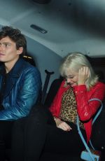 PIXIE LOTT and Oiver Cheshire Night Out in London 12/22/2017