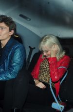 PIXIE LOTT and Oiver Cheshire Night Out in London 12/22/2017