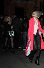 PIXIE LOTT Leaves Mahiki Nightclub in London 12/24/2017
