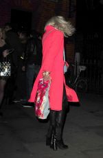 PIXIE LOTT Leaves Mahiki Nightclub in London 12/24/2017