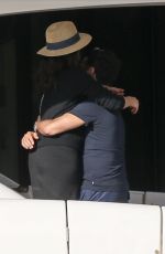 Pregnant EVA LONGORIA and Jose Baston at a Boat Ride in Miami 12/23/2017