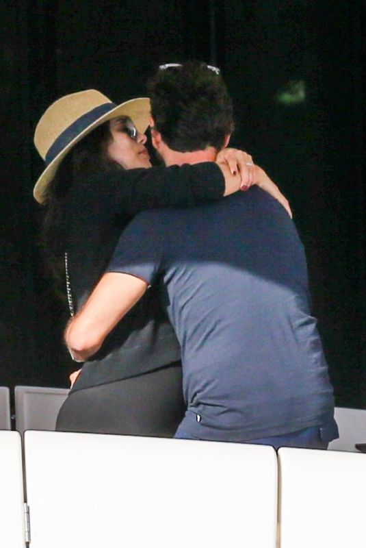 Pregnant EVA LONGORIA and Jose Baston at a Boat Ride in Miami 12/23/2017