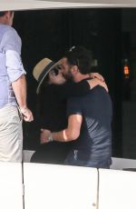 Pregnant EVA LONGORIA and Jose Baston at a Boat Ride in Miami 12/23/2017