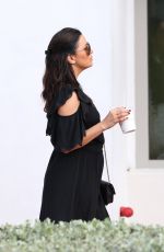 Pregnant EVA LONGORIA Out in Miami Beach 12/26/2017