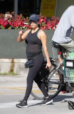 Pregnant EVA LONGORIA Shopping at Whole Foods in Miami 12/24/2017