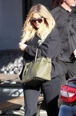 Pregnant KHLOE KARDASHIAN Leaves a Studio in Calabasas 12/04/2017