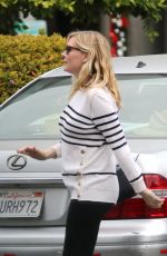 Pregnant KIRSTEN DUNST Out and About in Santa Monica 12/20/2017