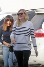 Pregnant KIRSTEN DUNST Out and About in Santa Monica 12/20/2017