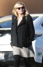 Pregnant KIRSTEN DUNST Out Shopping in Los Angeles 12/21/2017