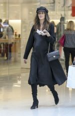 Pregnant NICOLE TRUNFIO Out in Los Angeles 12/22/2017