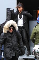 PRIYANKA CHOPRA on the Set of Quantico in New York 12/13/2017