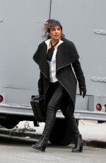 PRIYANKA CHOPRA on the Set of Quantico in New York 12/13/2017