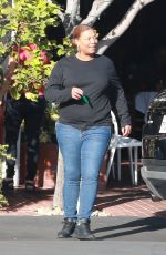 QUEEN LATIFAH Out for Lunch at Mauro