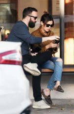 RACHEL BILSON Out for Coffee in Los Angeles 12/04/2017