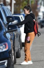 RACHEL BILSON Out for Lunch in Los Angeles 12/21/2017