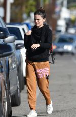 RACHEL BILSON Out for Lunch in Los Angeles 12/21/2017