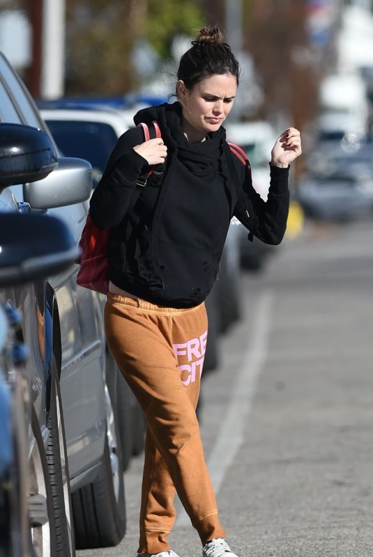 RACHEL BILSON Out for Lunch in Los Angeles 12/21/2017