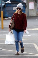 RACHEL BILSON Out Shopping in Studio City 12/28/2017