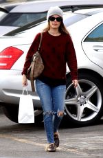 RACHEL BILSON Out Shopping in Studio City 12/28/2017