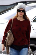 RACHEL BILSON Out Shopping in Studio City 12/28/2017