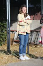 RACHEL BILSON Shopping for a Christmas Tree in Toluca Lake 12/18/2017