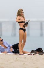 RACHEL MCCORD in Bikini on the Beach in Malibu 12/30/2017