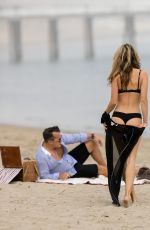 RACHEL MCCORD in Bikini on the Beach in Malibu 12/30/2017
