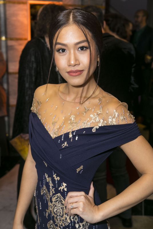 RACHELLE ANN GO at Hamilton Musical Press Night in London 12/21/2017