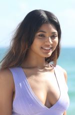 RAVEN LYN at Sports Illustrated Swimsuit Island at W Hotel in Miami 12/07/2017