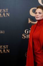 REBECCA FERGUSON at The Greatest Showman Premiere in New York 12/08/2017