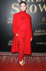 REBECCA FERGUSON at The Greatest Showman Premiere in New York 12/08/2017