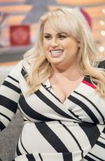 REBEL WILSON at Lorraine Show in London 12/20/2017
