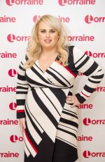 REBEL WILSON at Lorraine Show in London 12/20/2017