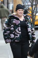 REBEL WILSON Out in New York 12/22/2017