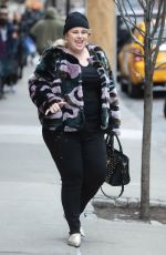 REBEL WILSON Out in New York 12/22/2017