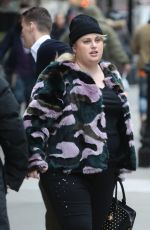 REBEL WILSON Out in New York 12/22/2017