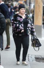 REBEL WILSON Out in New York 12/22/2017