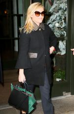 REESE WITHERSPOON Leaves Her Hotel in New York 11/28/2017