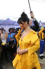 RIHANNA at Opening Ceremony of New Road Named Rihanna Drive in Barbados 11/30/2017