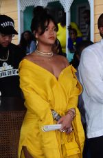 RIHANNA at Opening Ceremony of New Road Named Rihanna Drive in Barbados 11/30/2017
