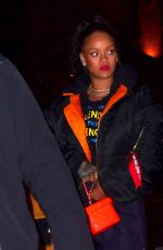 RIHANNA Night Out in New York 12/09/2017