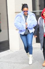 RIHANNA Out and About in New York 12/09/2017