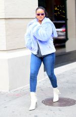 RIHANNA Out and About in New York 12/09/2017