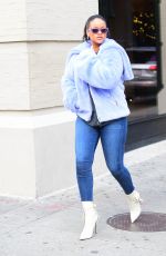 RIHANNA Out and About in New York 12/09/2017