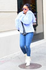 RIHANNA Out and About in New York 12/09/2017