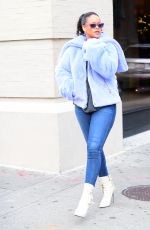 RIHANNA Out and About in New York 12/09/2017